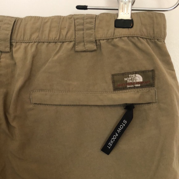 The Northface hiking capri Sz M olive - Picture 5 of 6